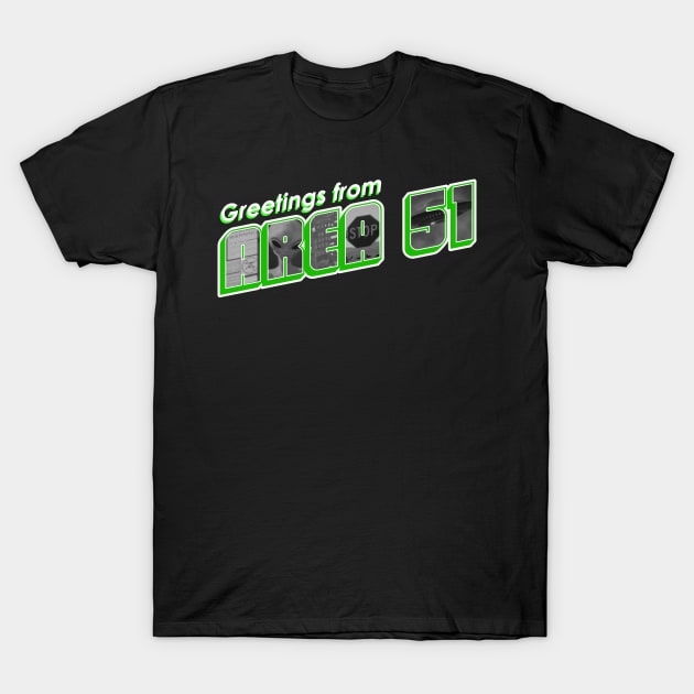 Visit Area 51 T-Shirt by nickbeta